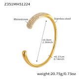 Sylvara Pavé Arc Cuff