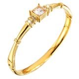 Calista Square Stone Cuff