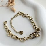 Celeste Two-Tone Link Bracelet