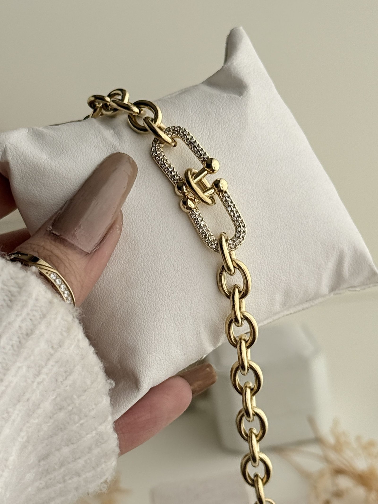 Aurelia Pavé Link Bracelet