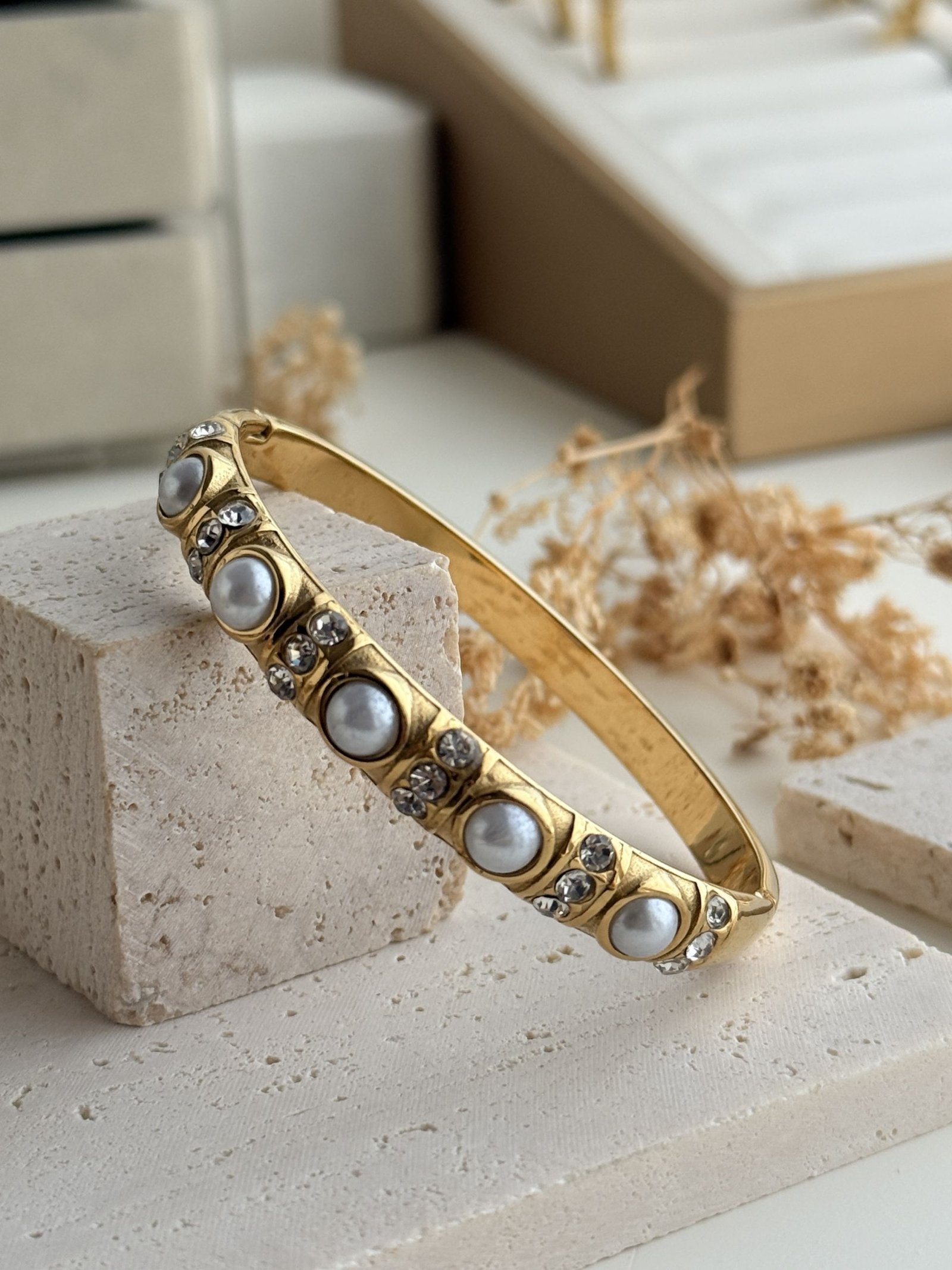 Mirielle Pearl Cuff