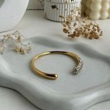 Sylvara Pavé Arc Cuff