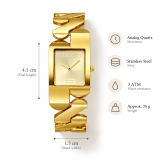 Zova Sculptural Quartz Watch